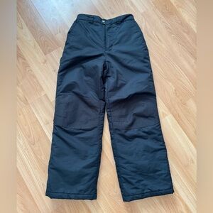Faded Glory Kids Black Snow Pants 10-12